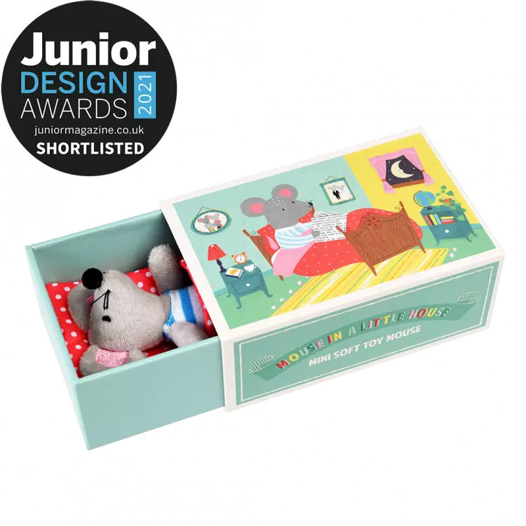 Mouse in a little box - Mouse in a House soft toy