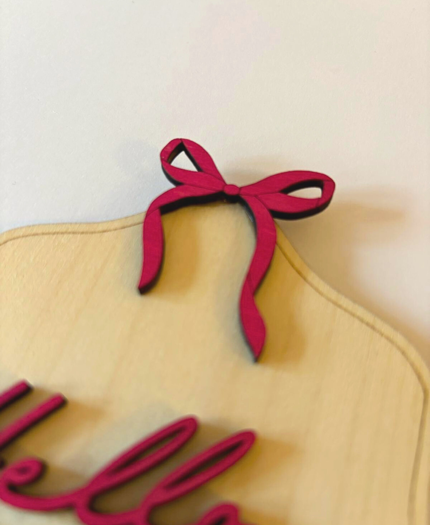 Hello World – Personalised Name Plaque (with Optional Milestone Set)