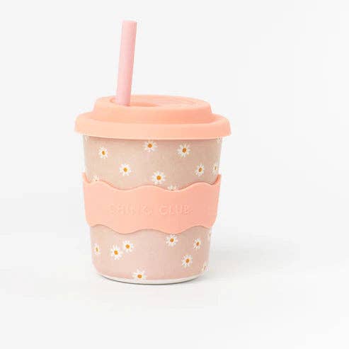 Chino Club UK - Pink Daisy Babychino Cup 4oz
