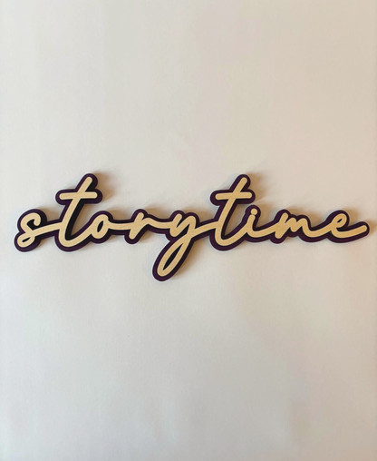 Storytime Wall Sign