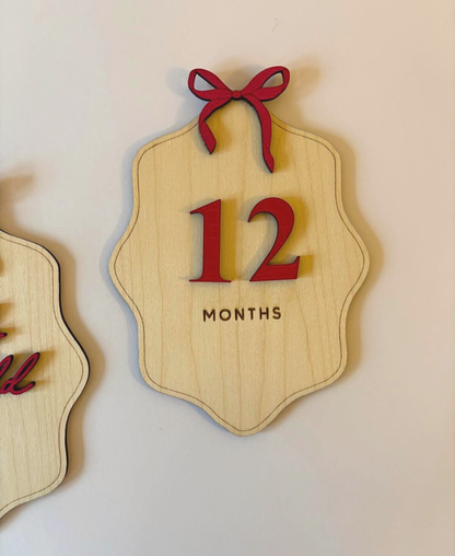 Hello World – Personalised Name Plaque (with Optional Milestone Set)