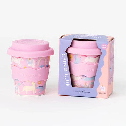 Chino Club UK - Pink Unicorn Babychino Cup 4oz