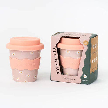 Chino Club UK - Pink Daisy Babychino Cup 4oz